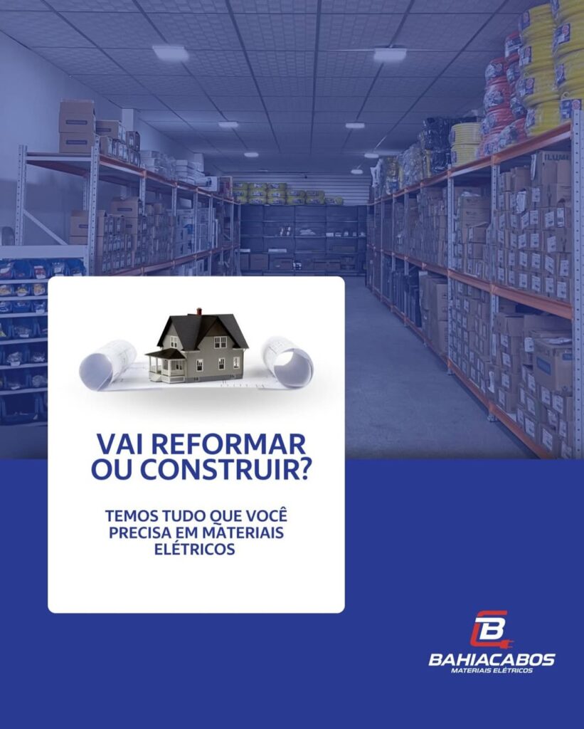 Instagram Bahia Cabos Materias Eletricos em Salvador
